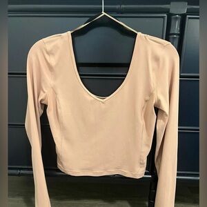 Lululemon Size 4 Maeve Long Sleeve Top